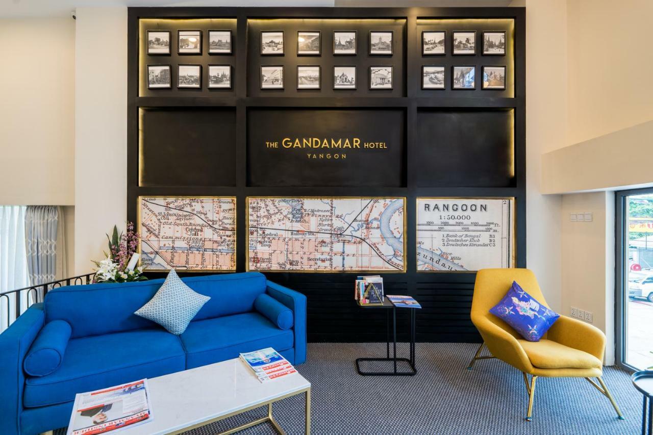 The Gandamar Hotel , ヤンゴン エクステリア 写真